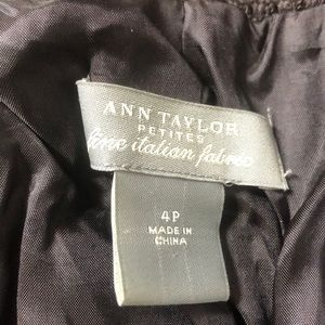 Ann Taylor Fine Italian Fabric